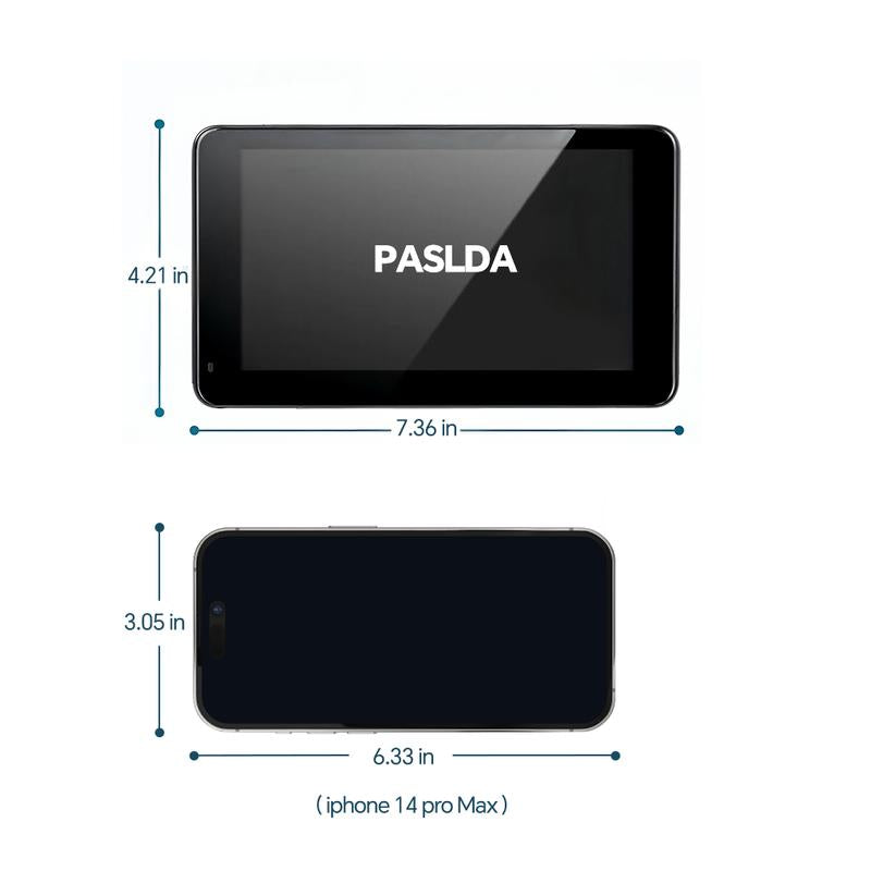 【Paslda】New Year Gift ：2025 Upgraded Wireless Carplay Screen for Andriod & Iphone : the Ultimate Portable Car Play Adapter for Seamless In-Car Entertainment Tiktokshopblackfriday