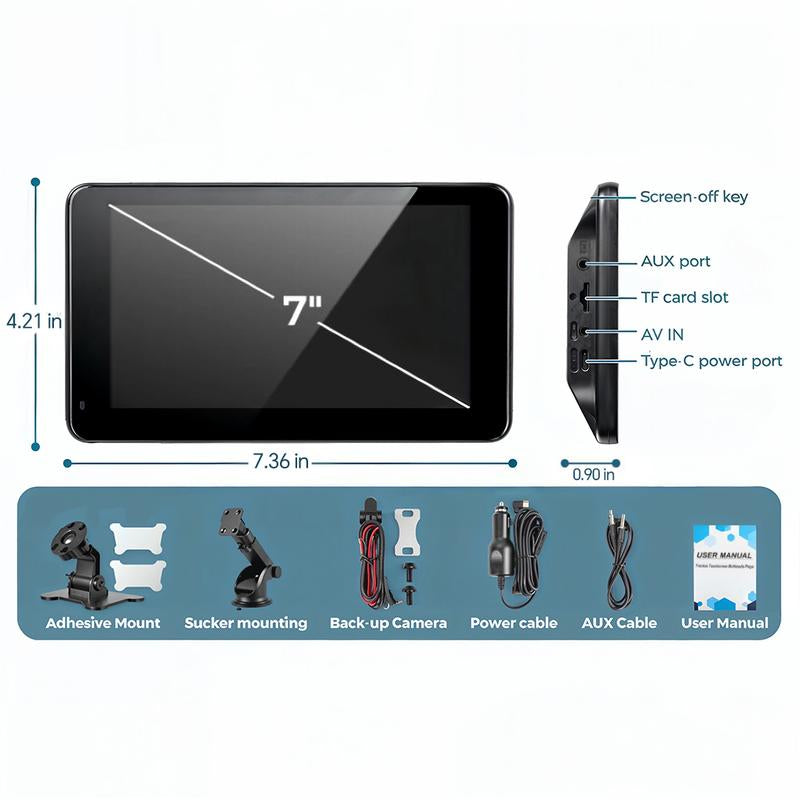 【Paslda】New Year Gift ：2025 Upgraded Wireless Carplay Screen for Andriod & Iphone : the Ultimate Portable Car Play Adapter for Seamless In-Car Entertainment Tiktokshopblackfriday